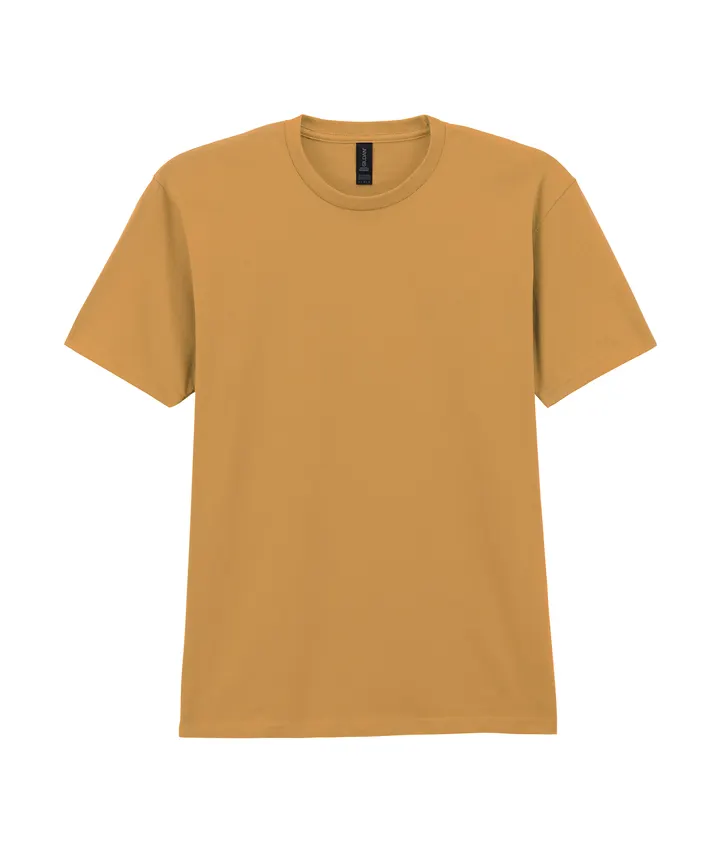 T-shirt homme softstyle midweight Mustard