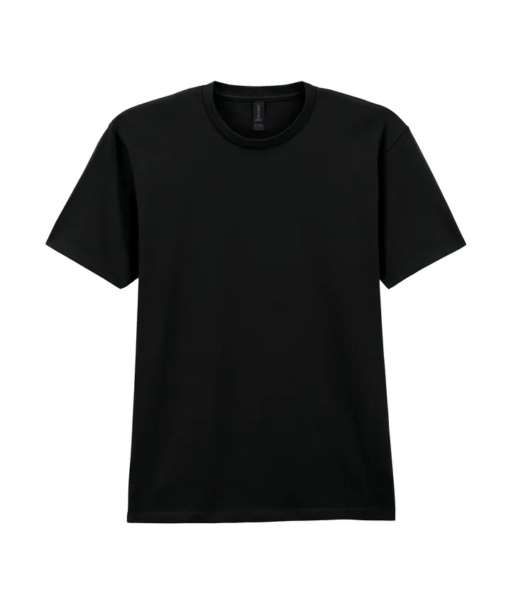 T-shirt homme softstyle midweight Pitch Black