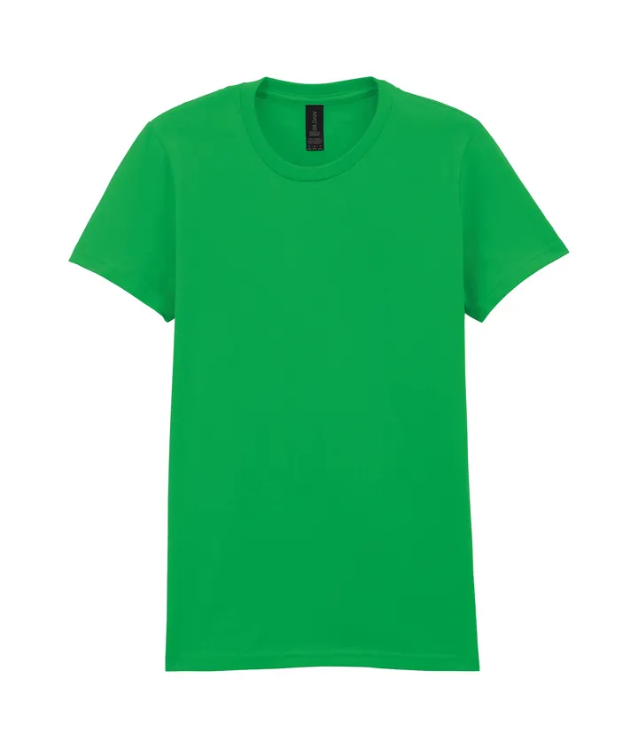 T-shirt femme softstyle midweight Irish Green