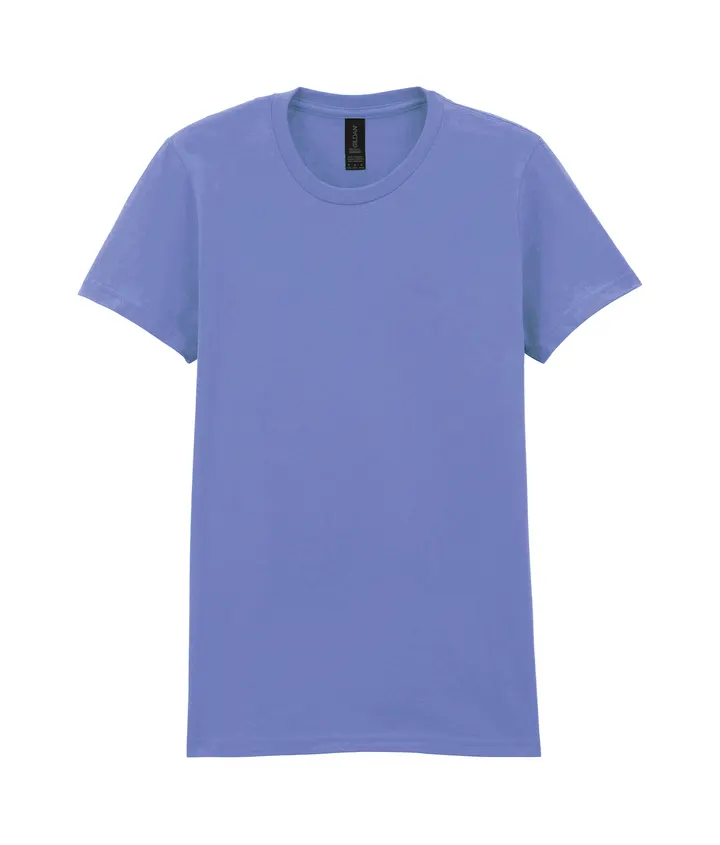 T-shirt femme softstyle midweight Violet