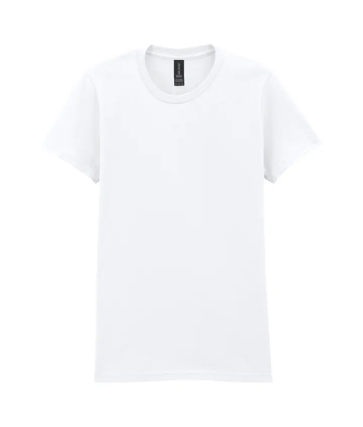 T-shirt femme softstyle midweight White
