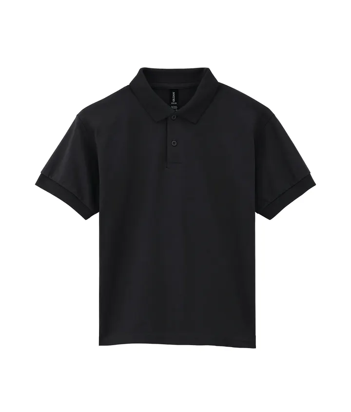 Dryblend Classic Fit Youth Jersey Polo Black