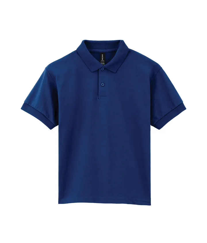 Dryblend Classic Fit Youth Jersey Polo Navy