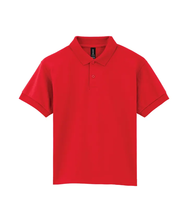 Dryblend Classic Fit Youth Jersey Polo Red