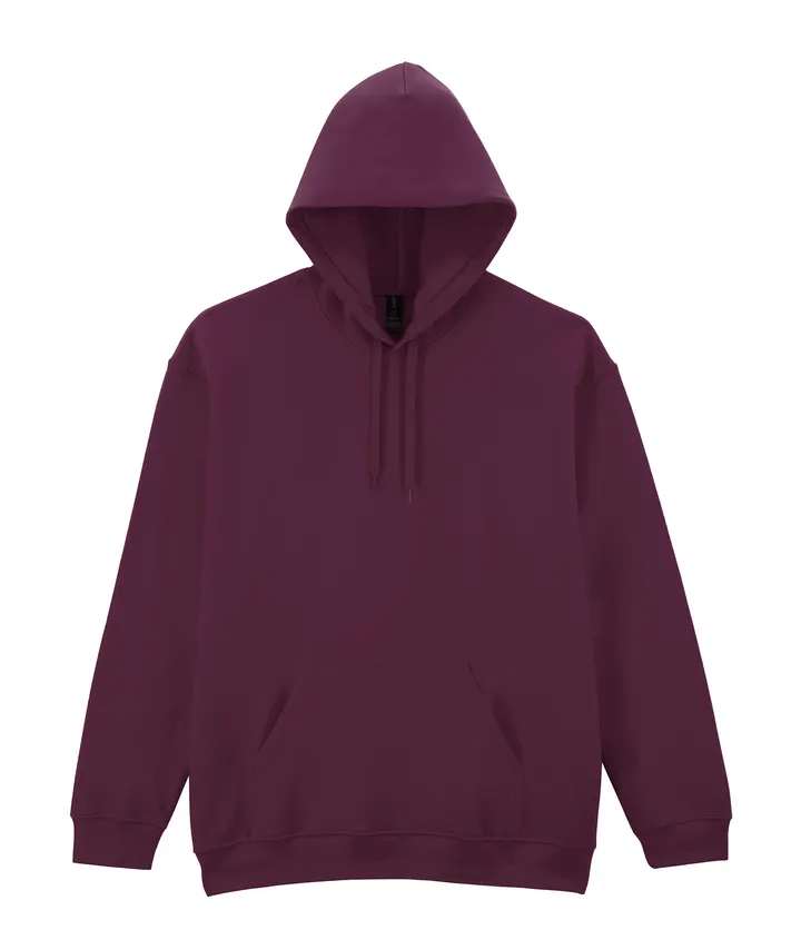 Sweat-shirt à capuche Midweight Softstyle Maroon