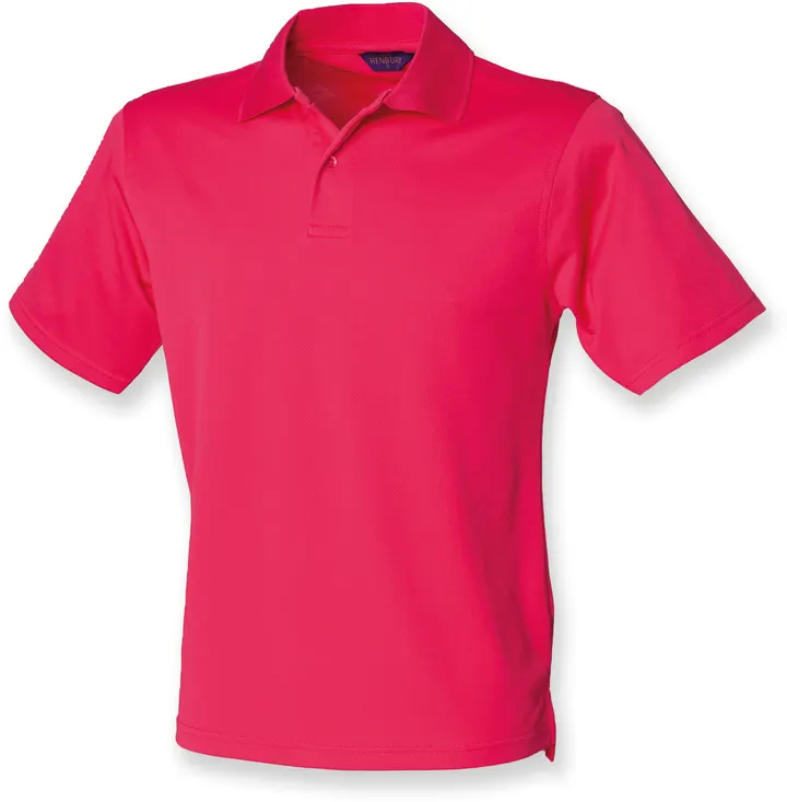 Men´s Coolplus® Poloshirt Bright Pink