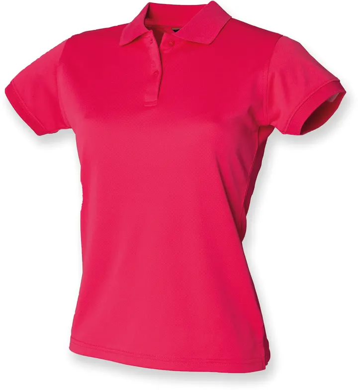 Polo femme Coolplus® Bright Pink
