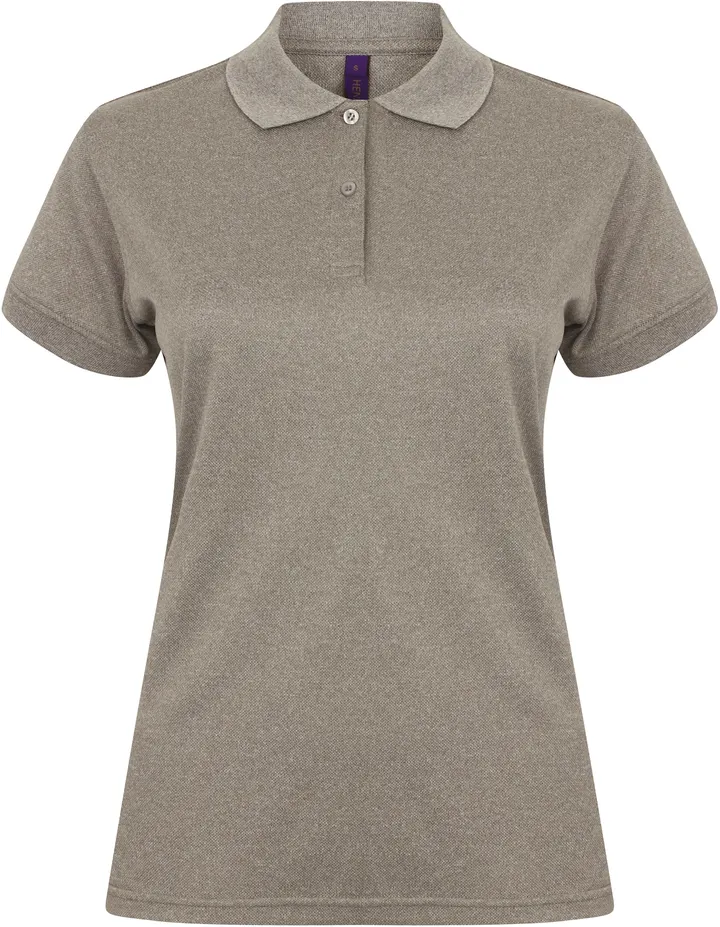 Polo femme Coolplus® Heather Grey