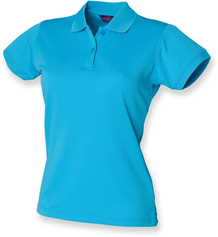 Polo femme Coolplus® Turquoise