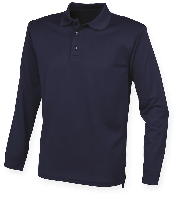 Polo Cool Plus Manches longues Unisexe Navy