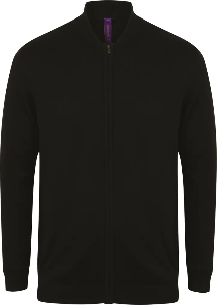 Cardigan zippé Black