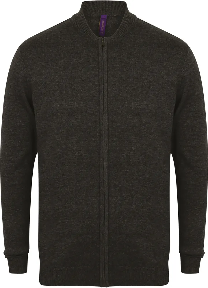 Cardigan zippé Grey Marl
