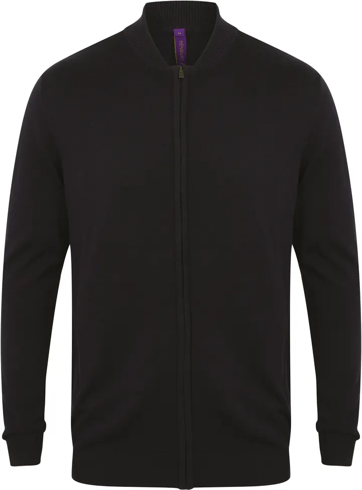 Cardigan zippé Navy