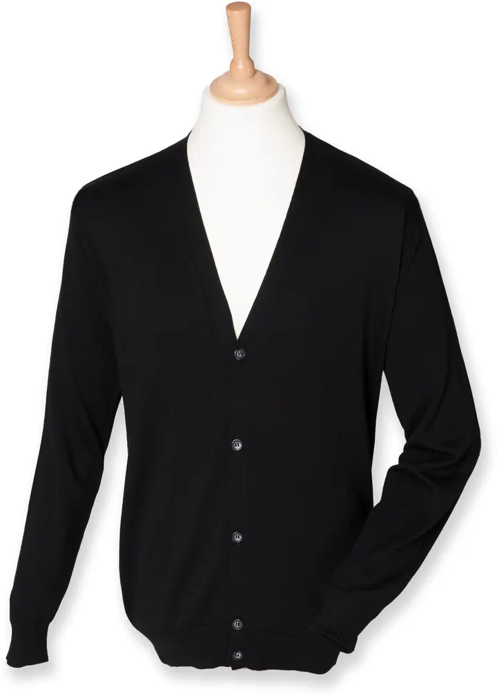 Cardigan homme Black