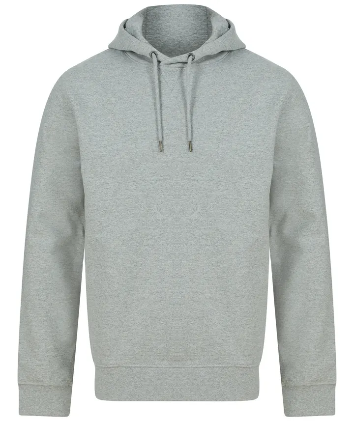 Umweltfreundliches Unisex-Kapuzensweatshirt Heather Grey
