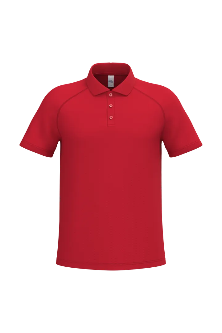 Herren Sport-Poloshirt Ideal Red