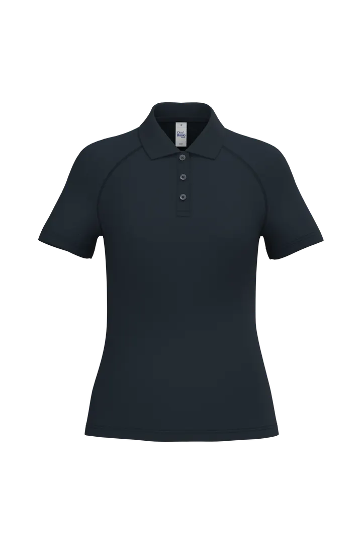Damen Sport-Poloshirt Ideal Navy