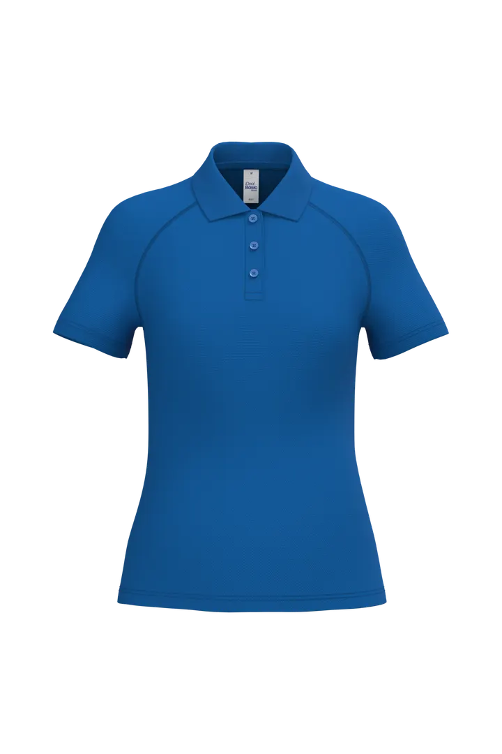 Damen Sport-Poloshirt Ideal Royal Blue