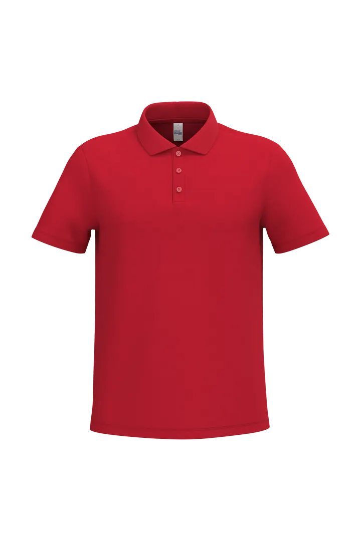 Herren Piqué-Poloshirt Ideal Red