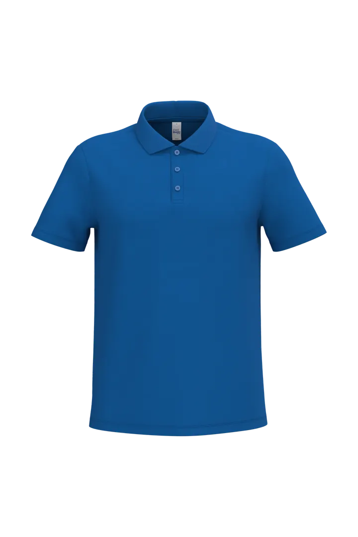 Herren Piqué-Poloshirt Ideal Royal Blue