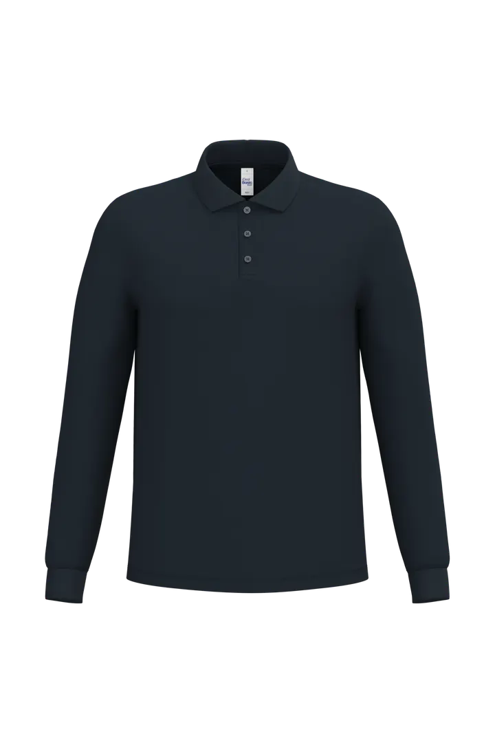 LSL Herren Piqué-Poloshirt Ideal Navy