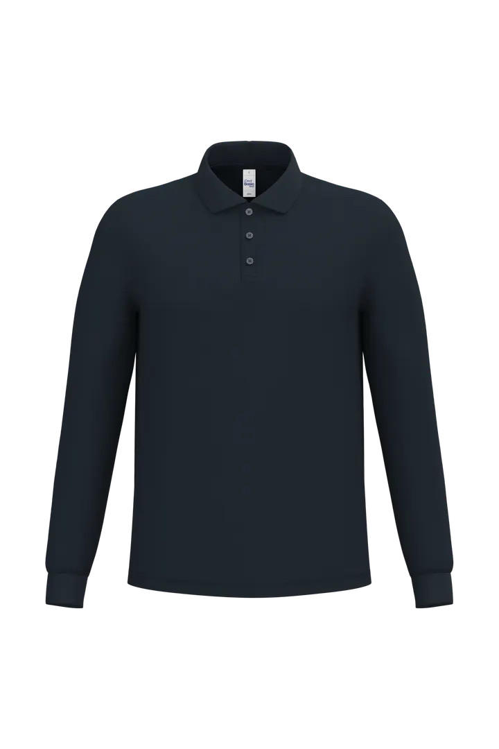 LSL Herren Piqué-Poloshirt Ideal Navy