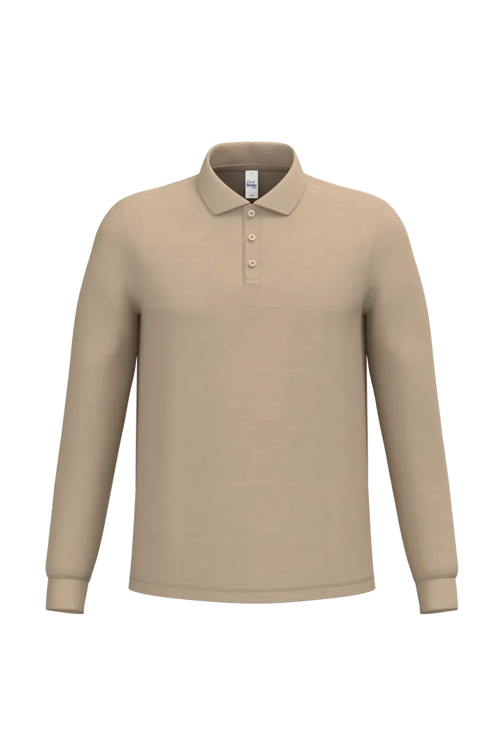 LSL Herren Piqué-Poloshirt Ideal Sand