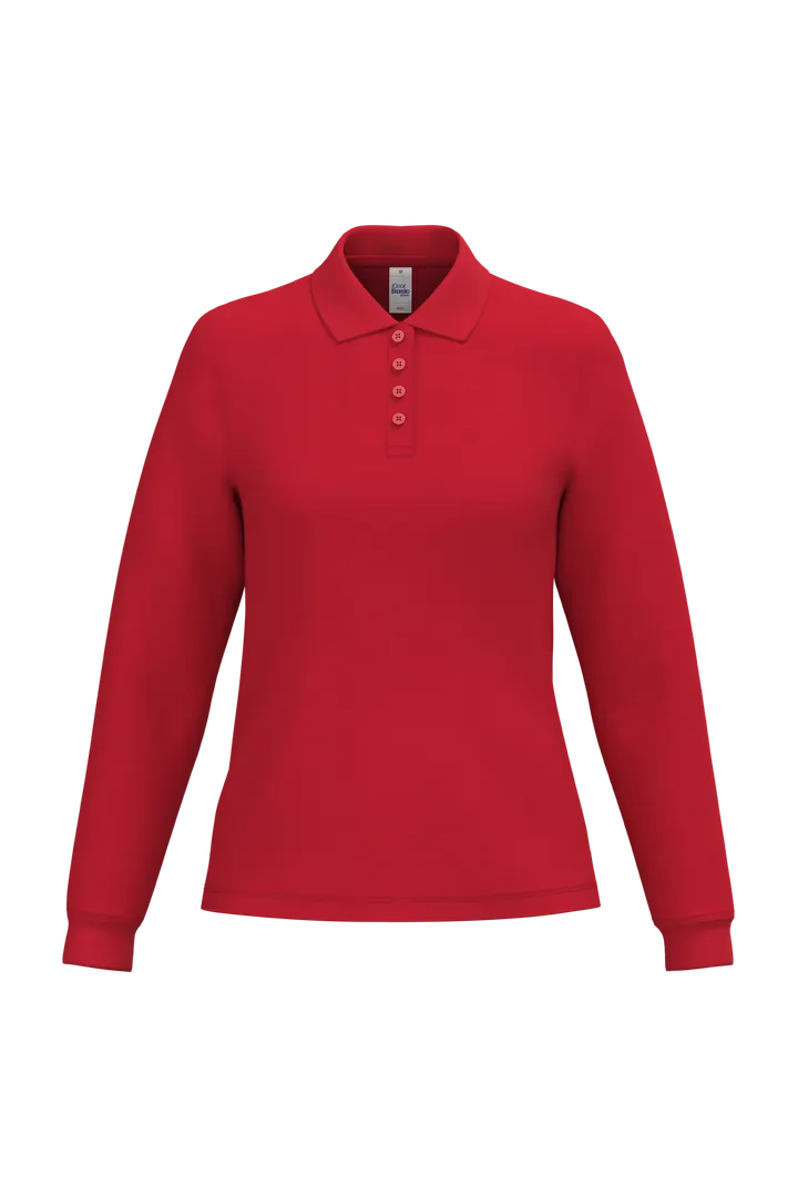 LSL Damen Piqué-Poloshirt Ideal Red