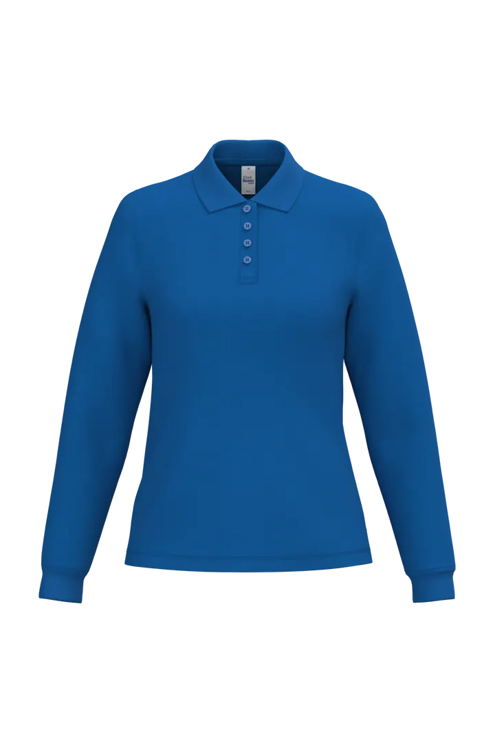 LSL Damen Piqué-Poloshirt Ideal Royal Blue