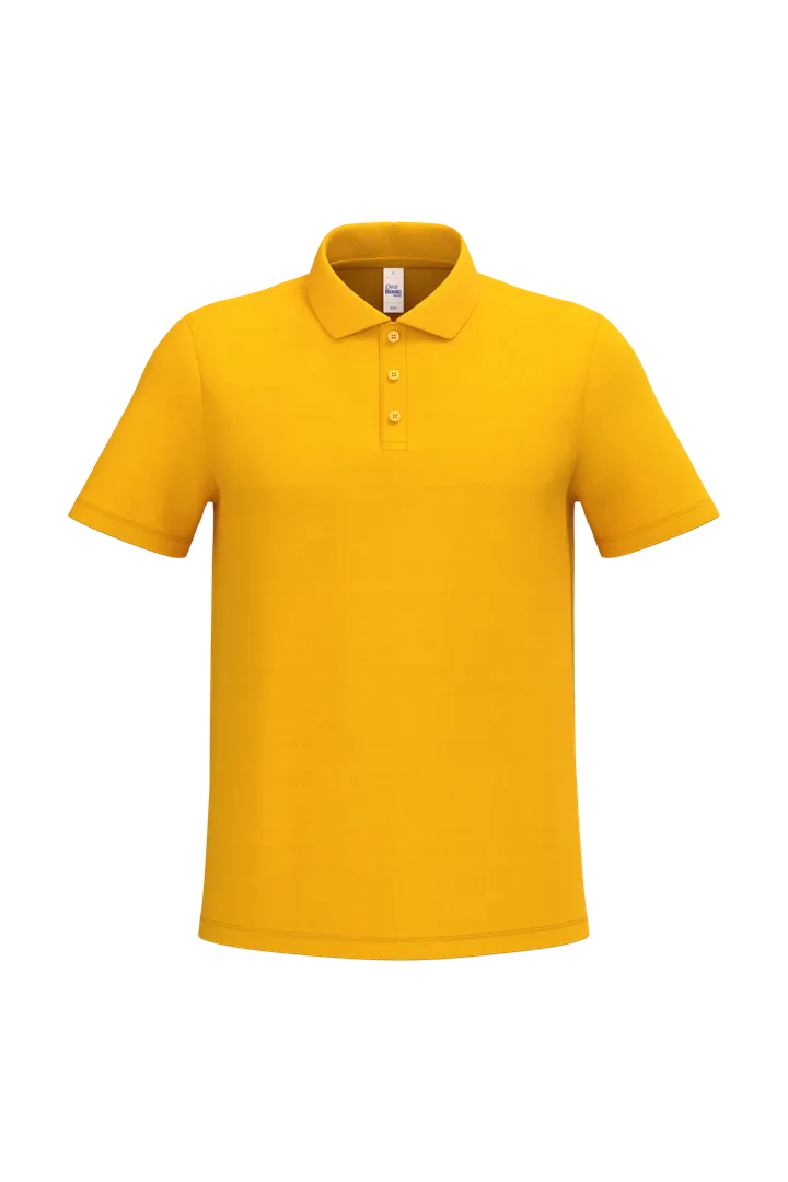Herren Piqué-Poloshirt Ideal Gold
