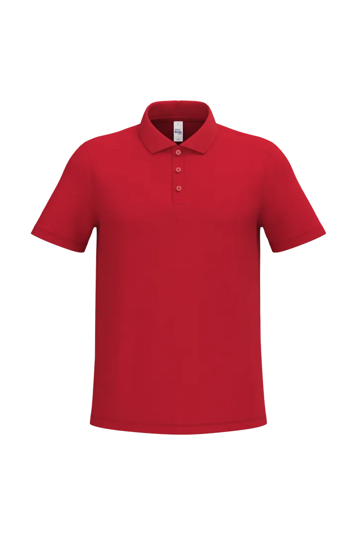 Herren Piqué-Poloshirt Ideal Red