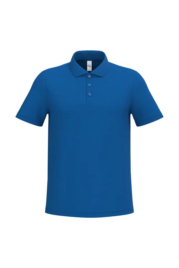 Herren Piqué-Poloshirt Ideal Royal Blue