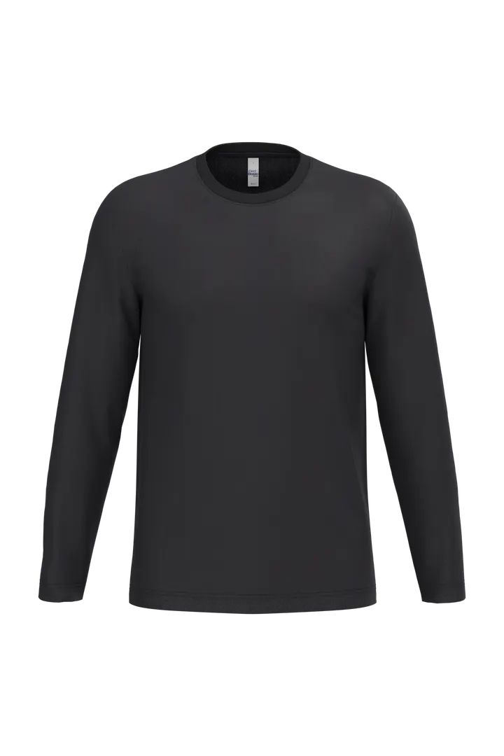 T-shirt LSL unisexe iDeal150 Ideal Black