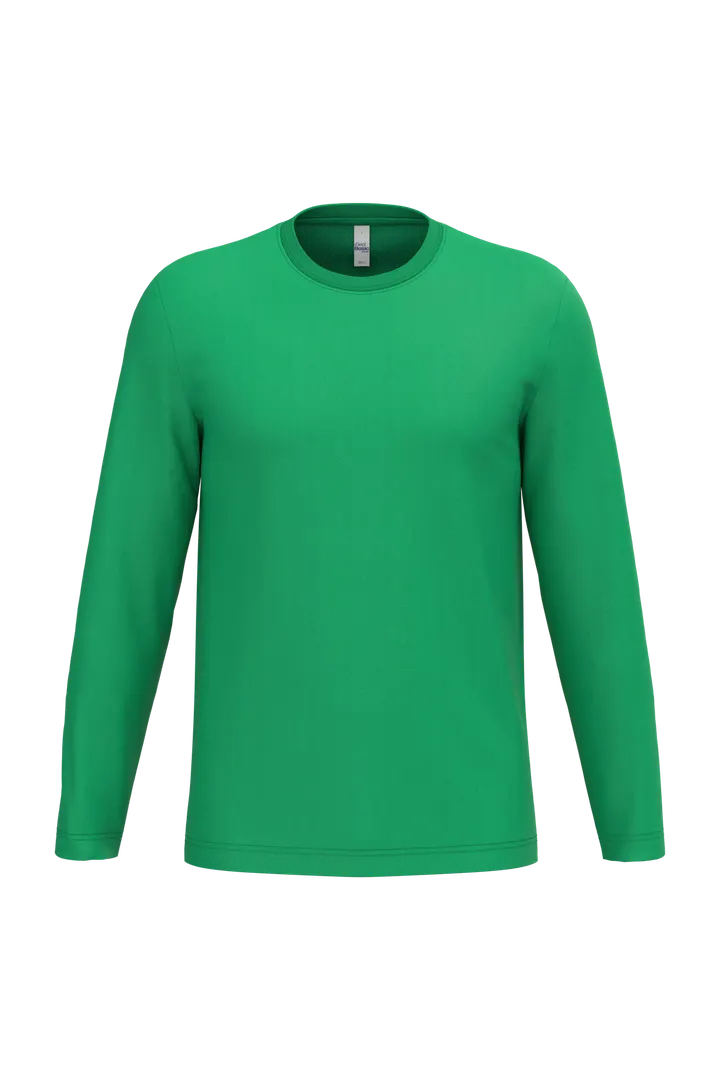 T-shirt LSL unisexe iDeal150 Ideal Kelly Green