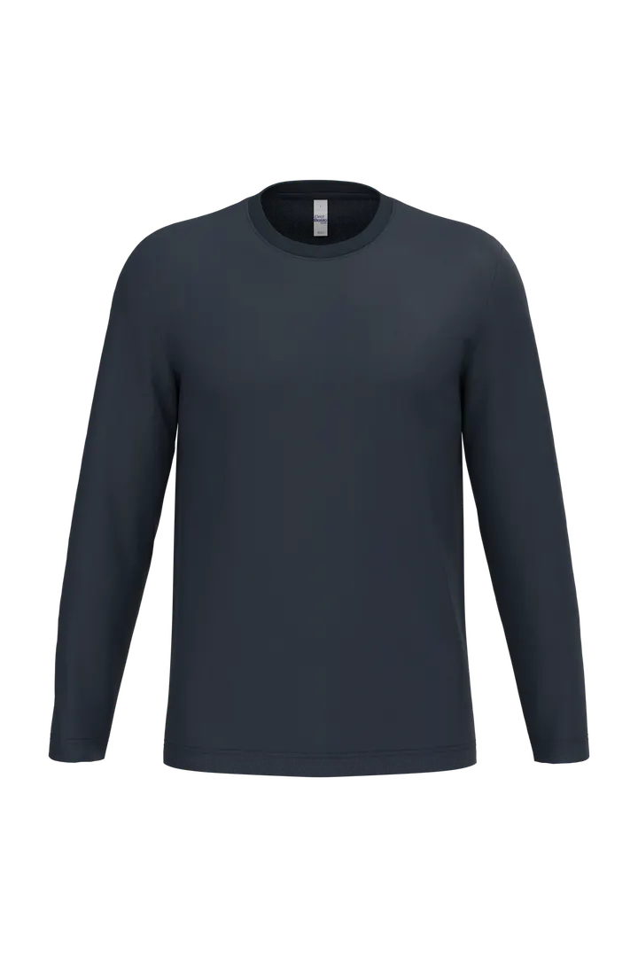 T-shirt LSL unisexe iDeal150 Ideal Navy