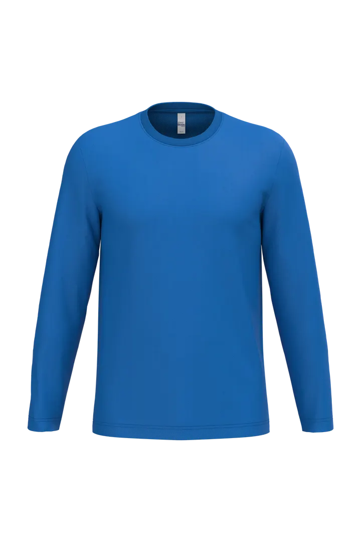 T-shirt LSL unisexe iDeal150 Ideal Royal Blue