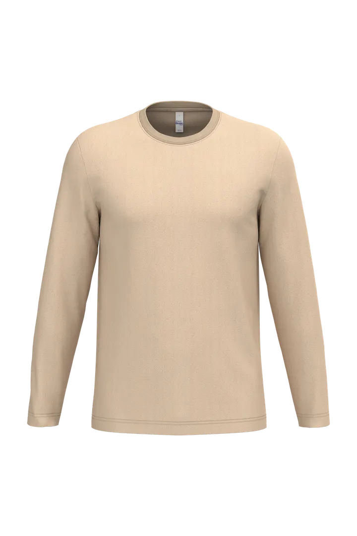 T-shirt LSL unisexe iDeal150 Ideal Sand