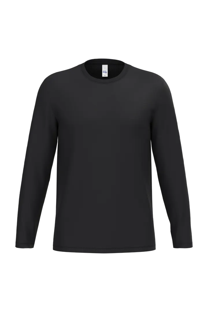 T-shirt LSL unisexe iDeal190 Ideal Black