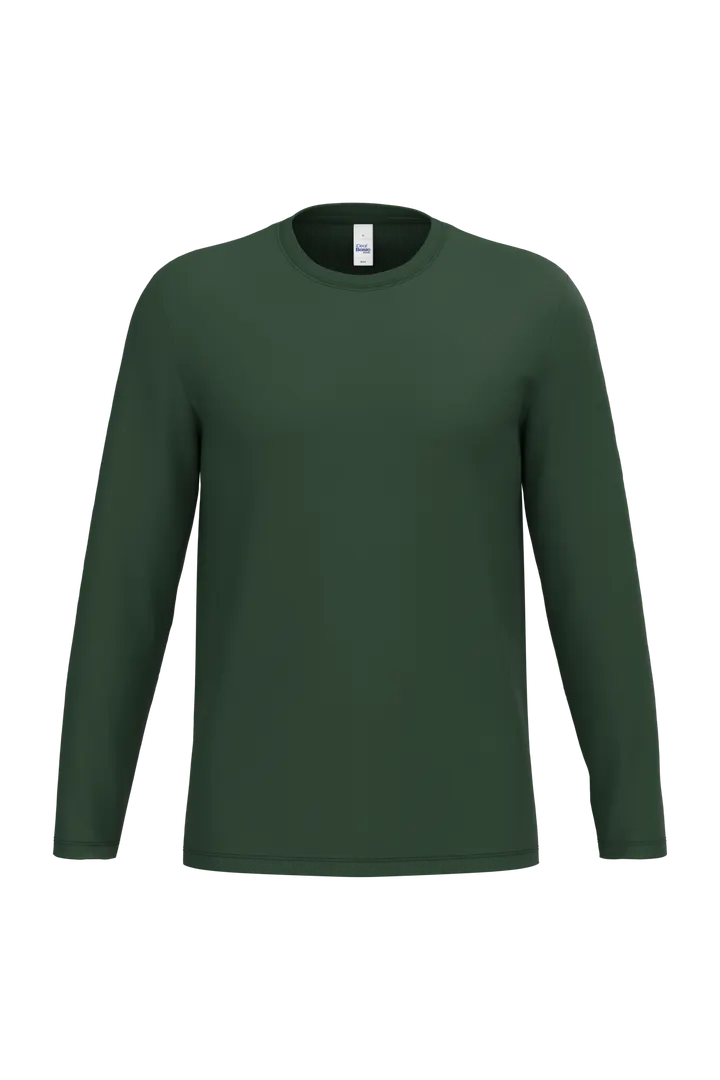 T-shirt LSL unisexe iDeal190 Ideal Forest Green
