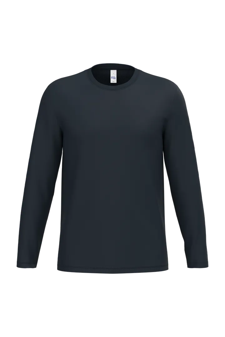 T-shirt LSL unisexe iDeal190 Ideal Navy