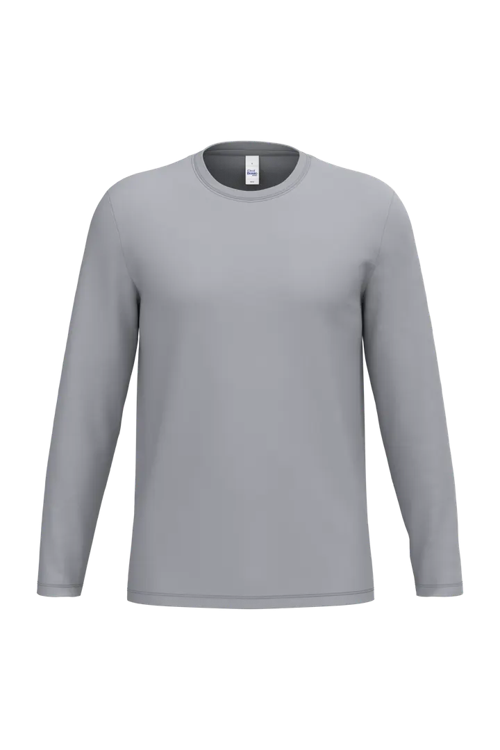 T-shirt LSL unisexe iDeal190 Ideal Oxford Grey