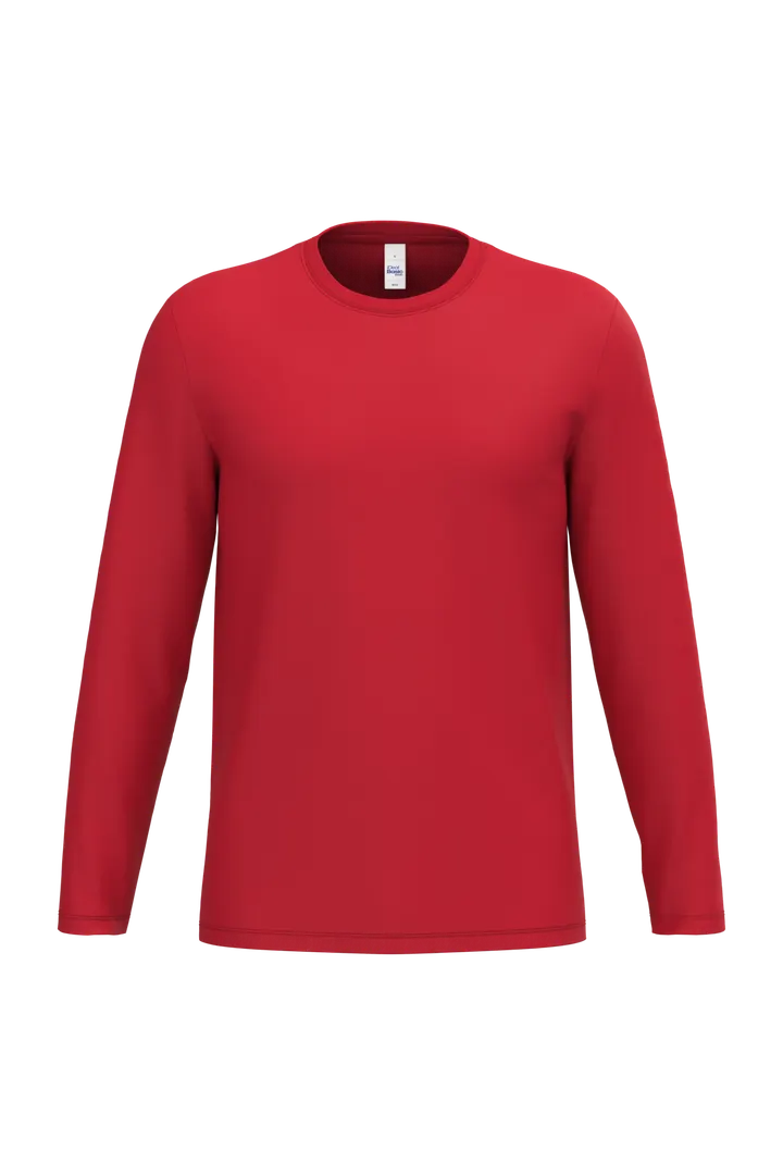 T-shirt LSL unisexe iDeal190 Ideal Red