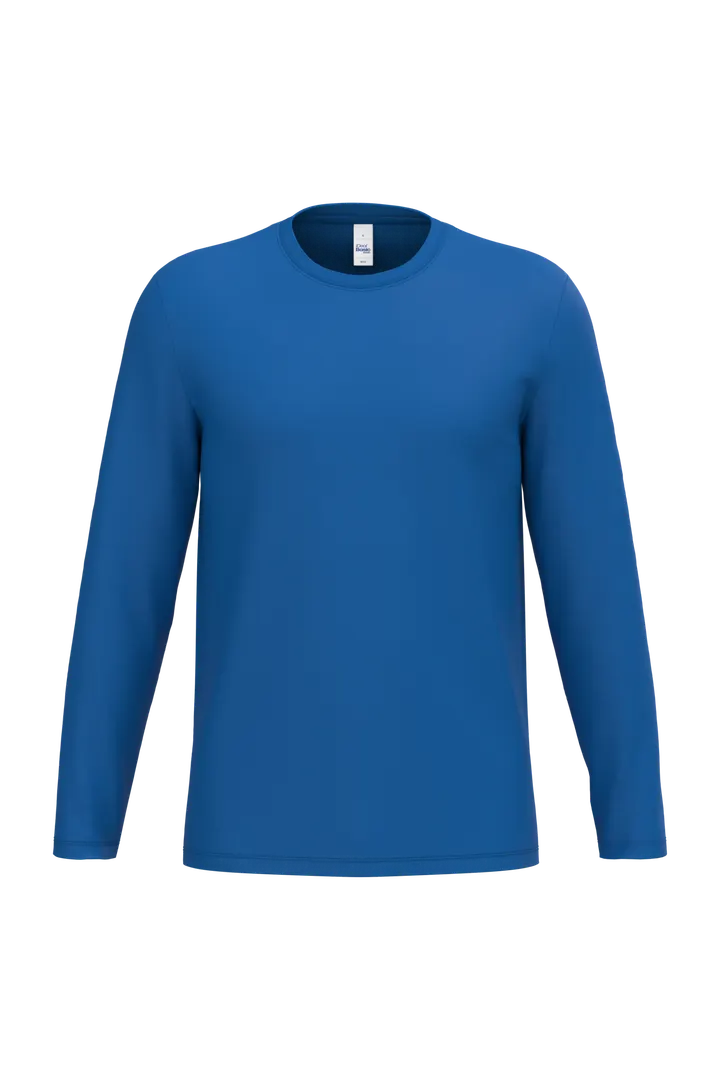 T-shirt LSL unisexe iDeal190 Ideal Royal Blue
