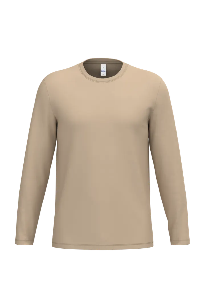 T-shirt LSL unisexe iDeal190 Ideal Sand