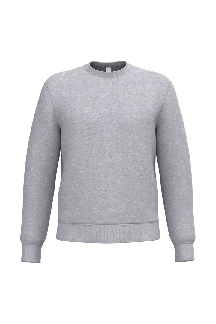 Unisex Rundhals-Sweatshirt Ideal Oxford Grey