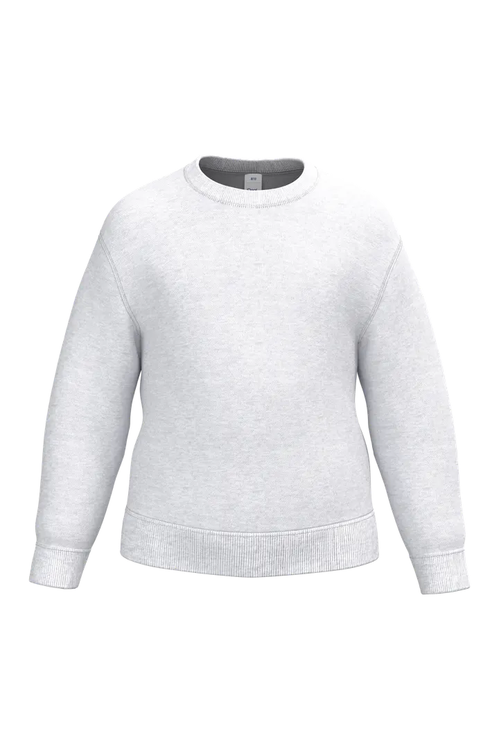 Kinder Rundhals-Sweatshirt Ideal Ash Heather