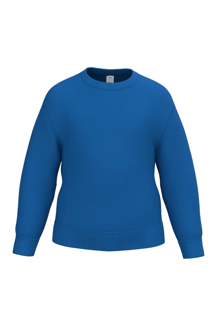Kinder Rundhals-Sweatshirt Ideal Royal Blue