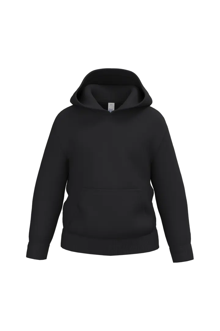 Sweat-shirt à capuche enfant Ideal Black