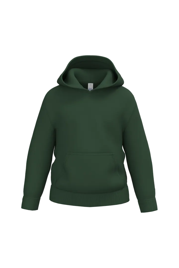Sweat-shirt à capuche enfant Ideal Forest Green