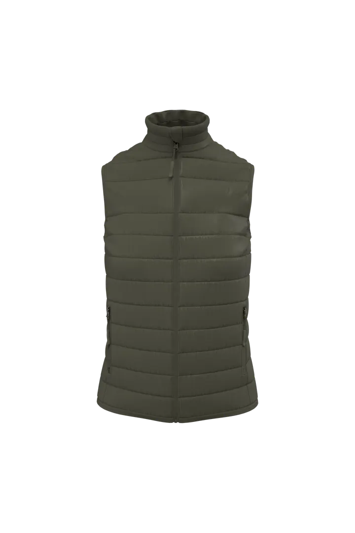 Bodywarmer matelassé femme Ideal Urban Khaki